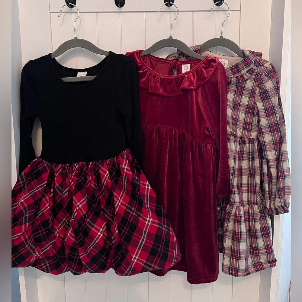 babyGAP dress bundle in 4T